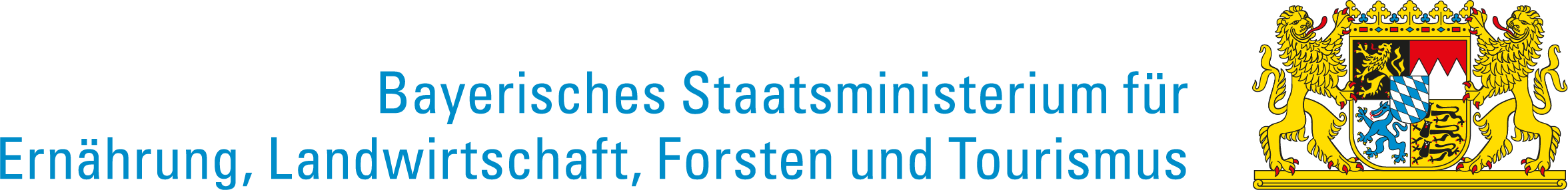 StMELF und Wappen Freistaat Bayern