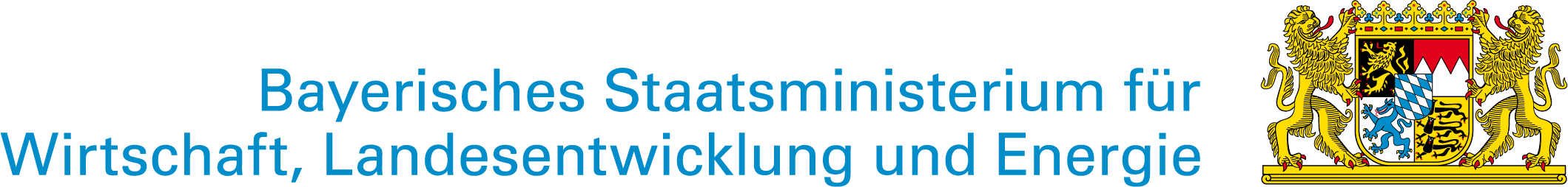 StMWi und Wappen Freistaat Bayern